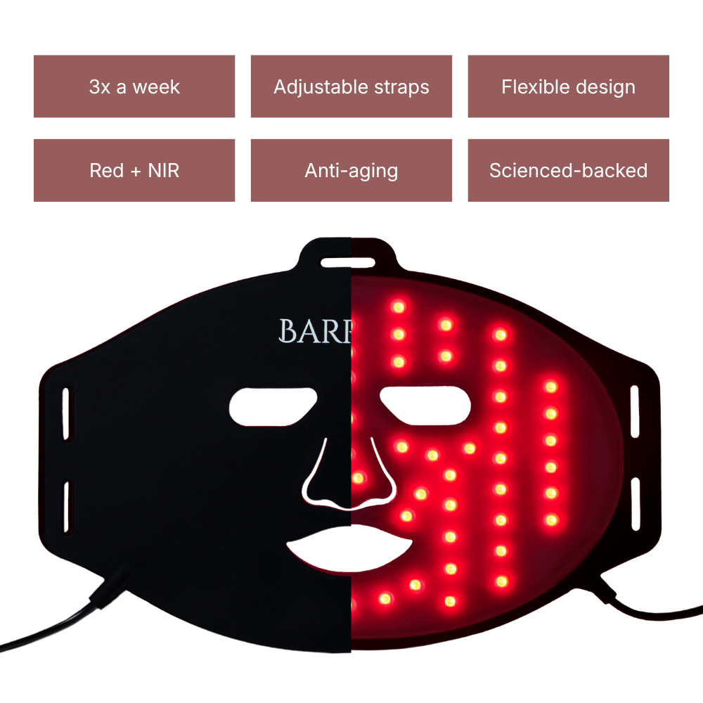 Red Light Therapy Face Mask