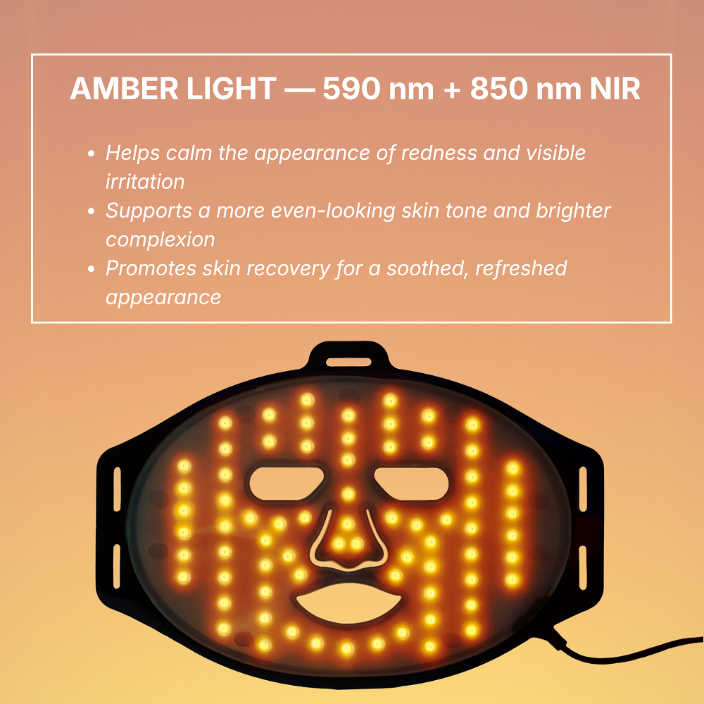 Red Light Therapy Face Mask