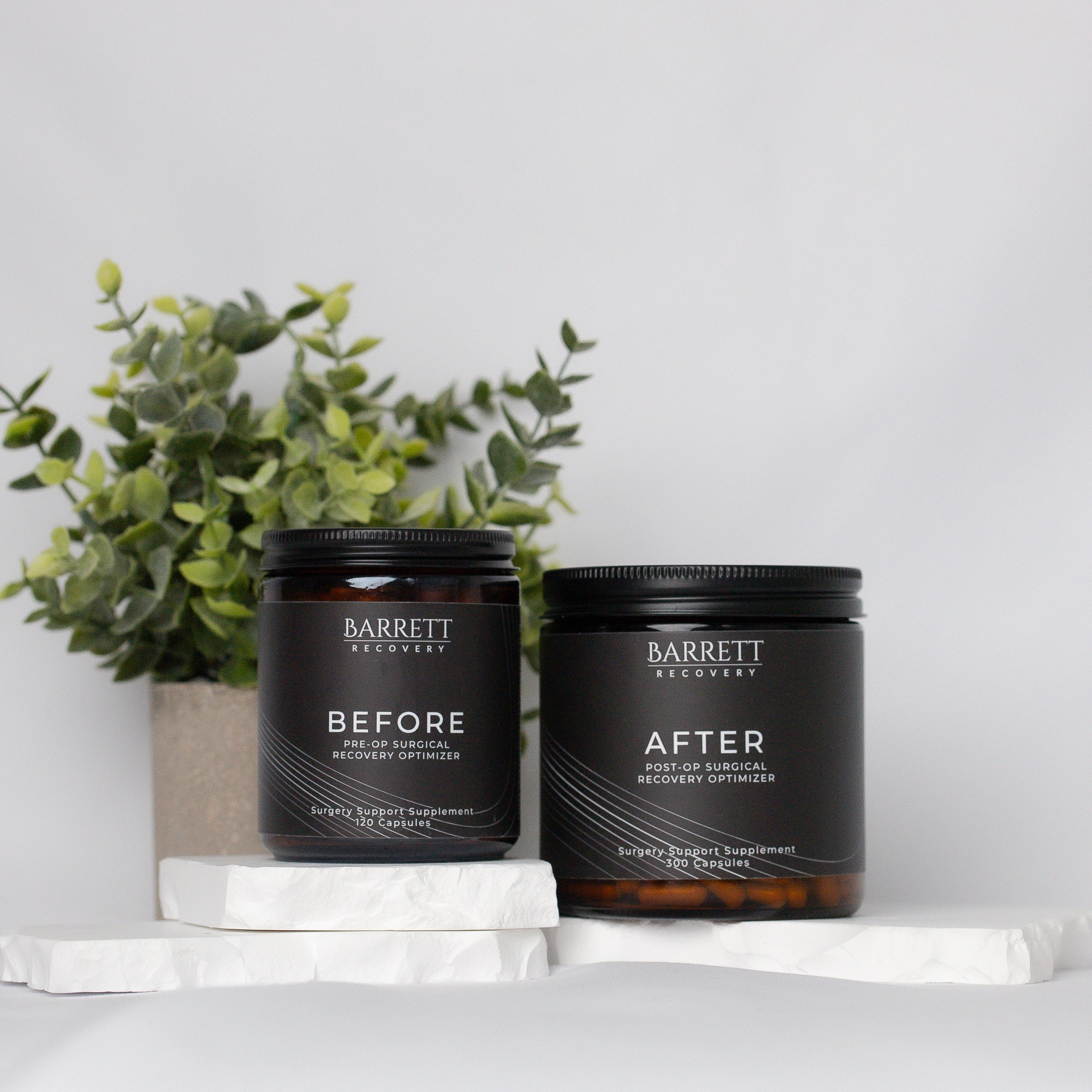 Optimal Recovery Duo, Before and After Post Op Surgical Optimizer supplements