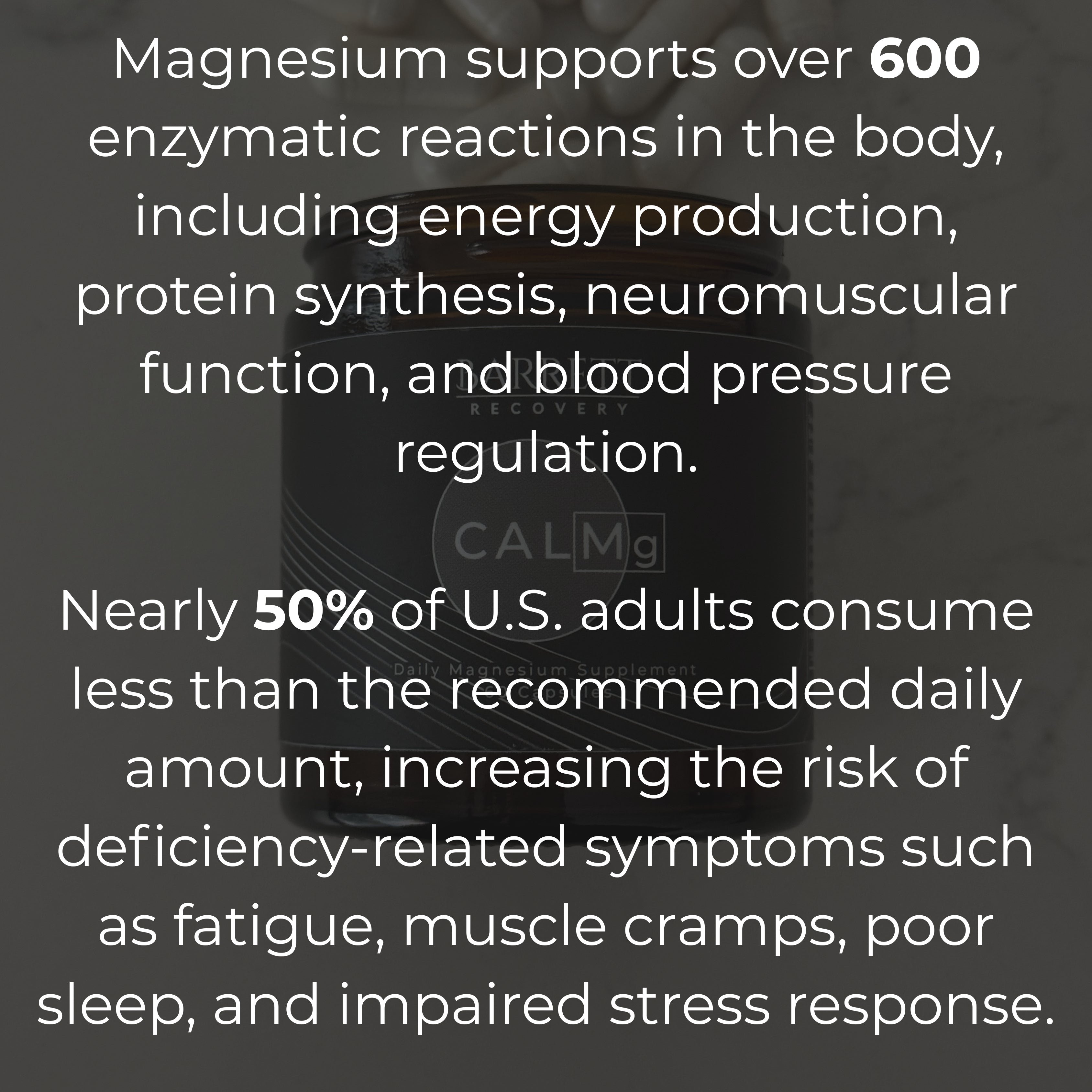 CALMg Daily Magnesium Supplement
