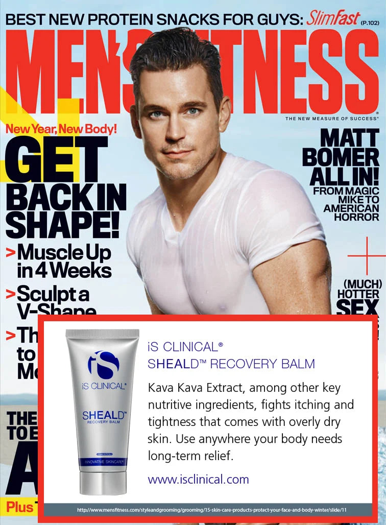 iSclinical SHEALD Recovery Balm Innovative Skincare featured in Men's Fitness