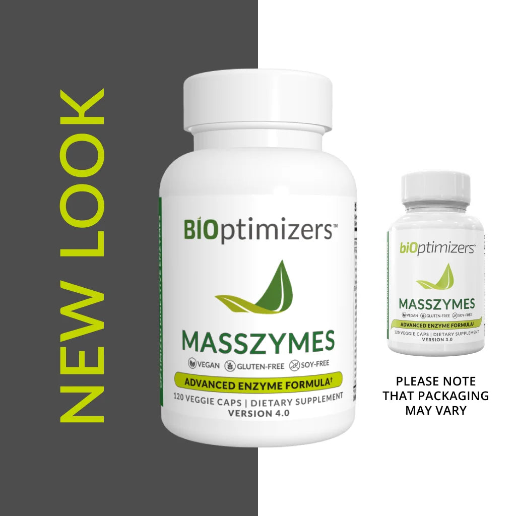 New Look Masszymes advanced enzyme formula