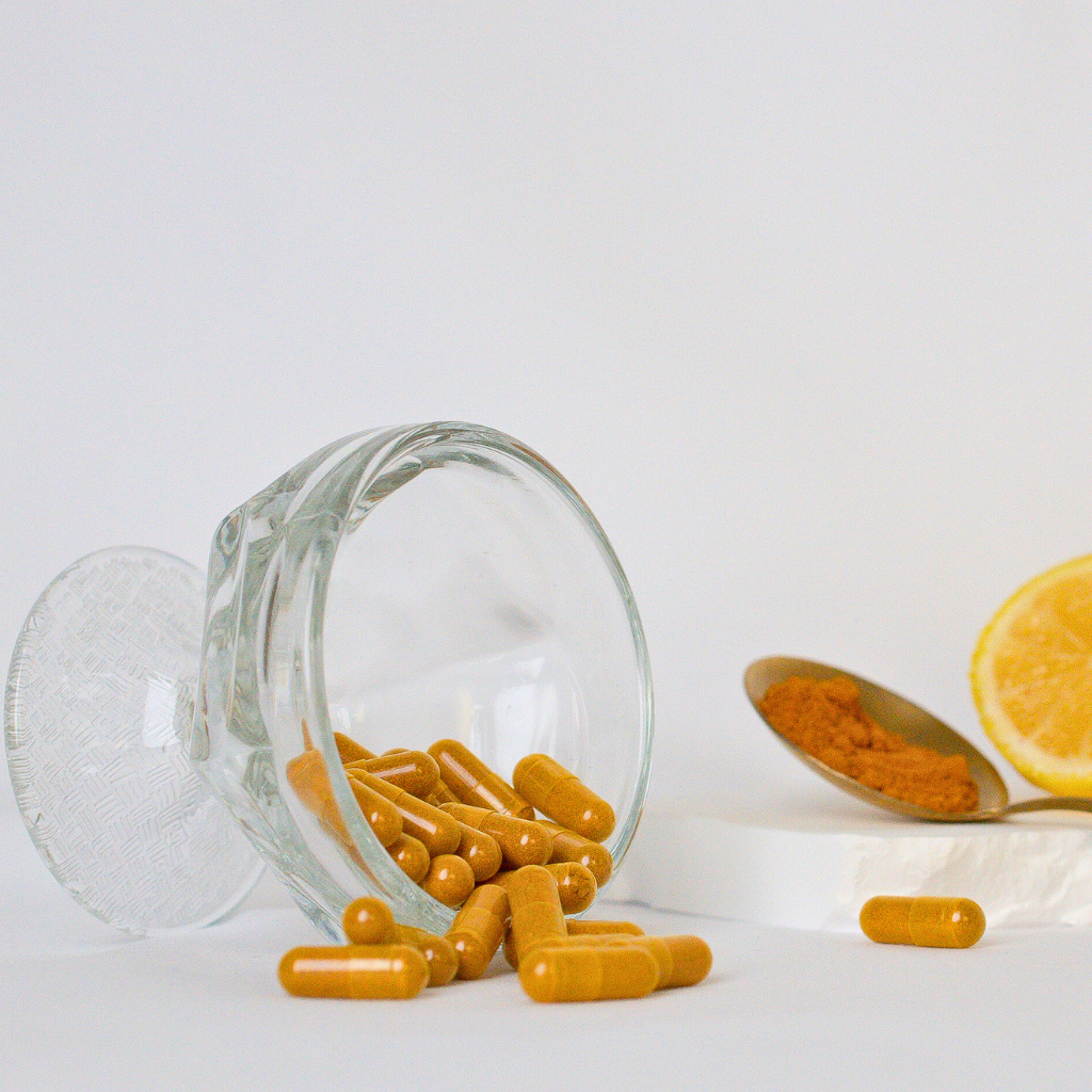 Orange arnica capsules