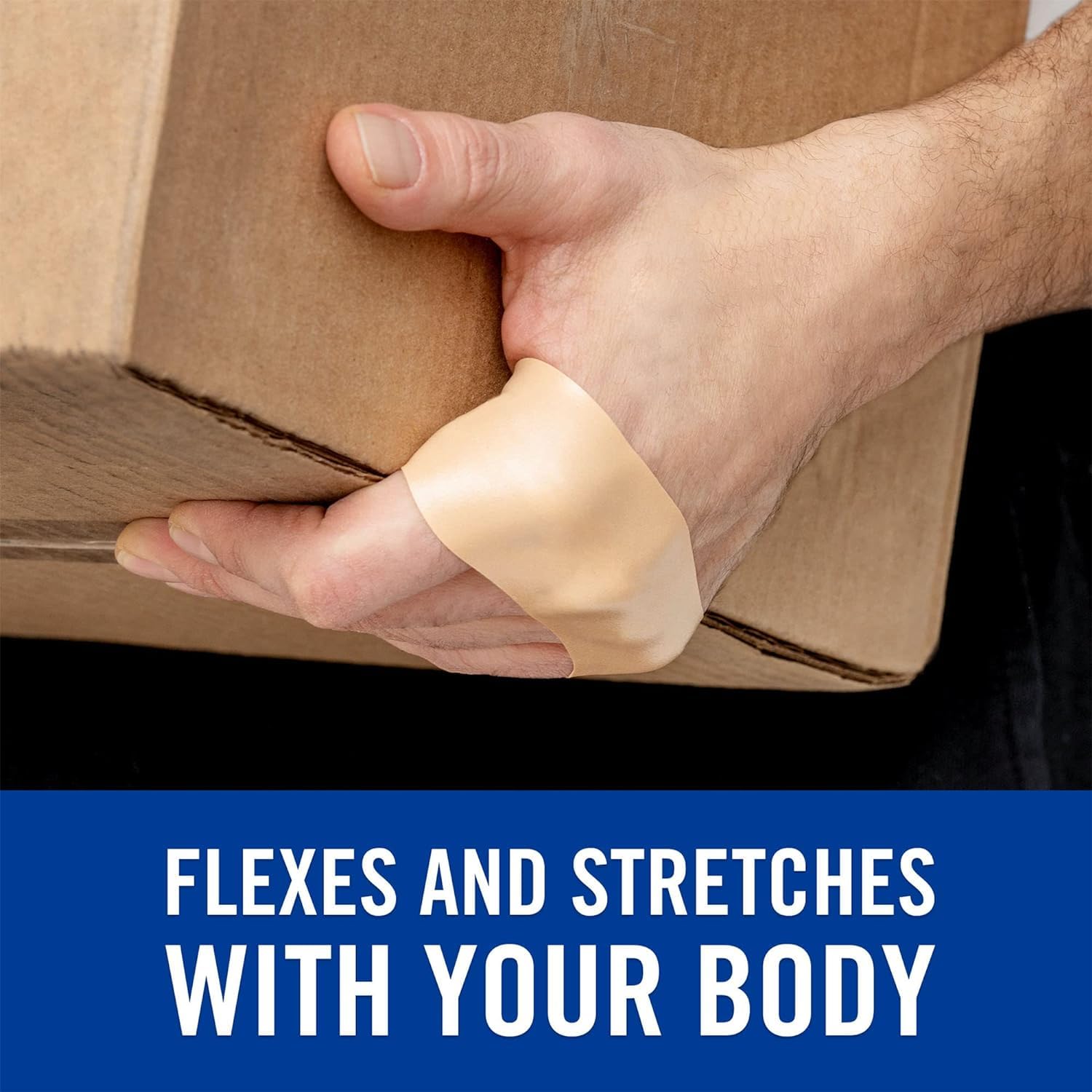 Flexes and stretches with your body